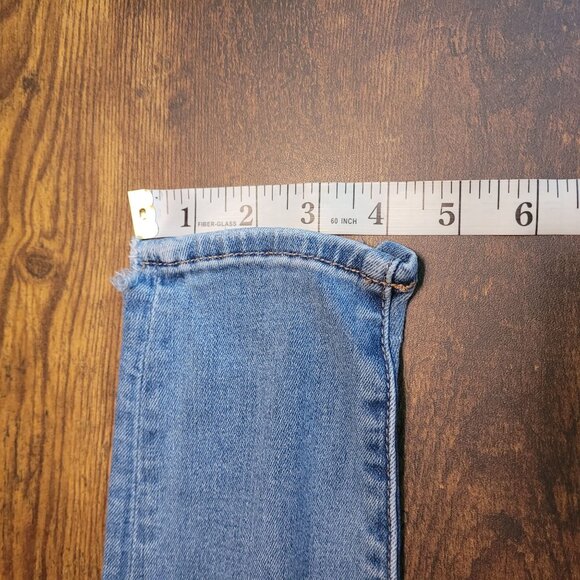 American Eagle Jeans 4 S Next Level Stretch Jegging Super Hi Rise Ripped - Picture 11 of 11